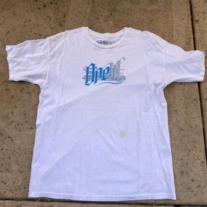 y2k oneill shirt white tee size Large